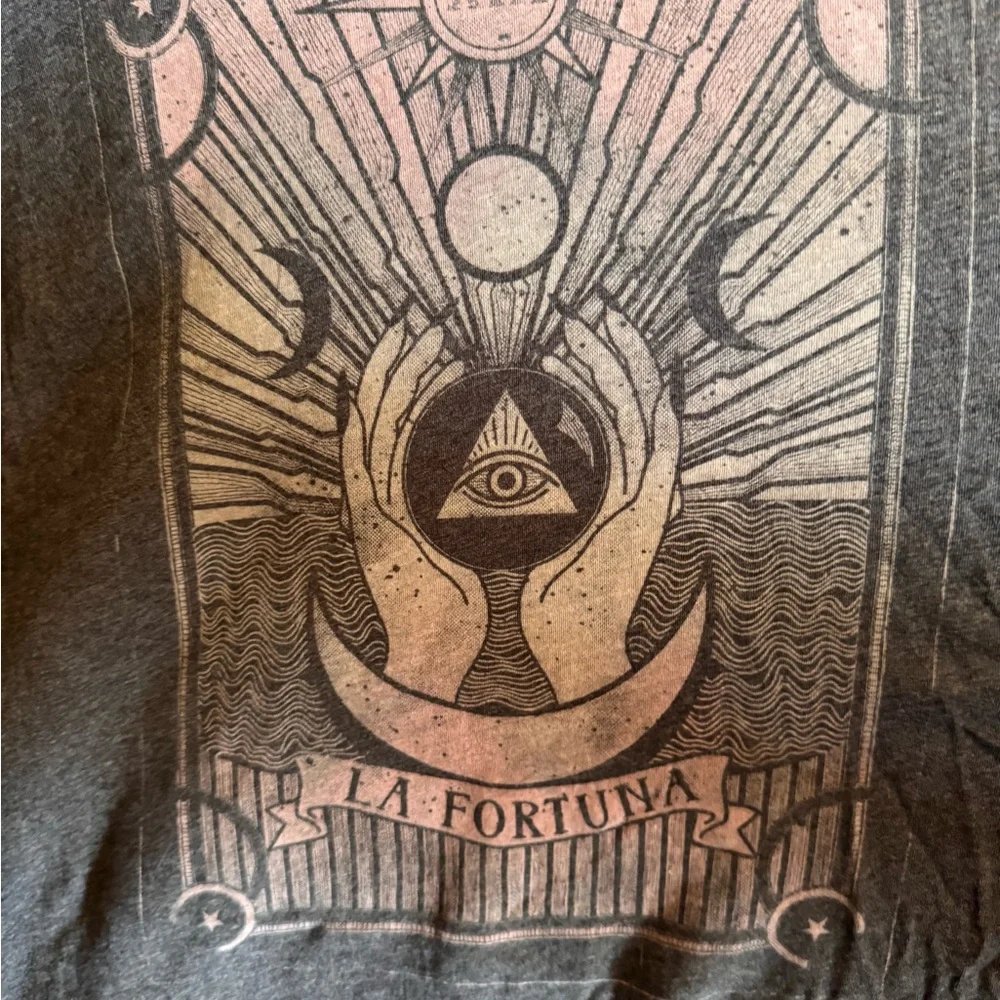 Torrid Heritage Knit Gray T-Shirt - Picture 2 of 3